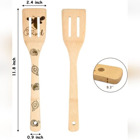 Honeycomb Bee Cooking Utinsels - Picture 3 of 5